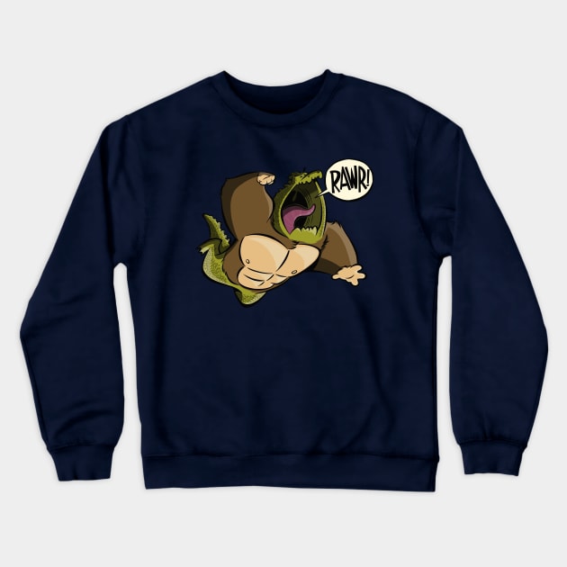 Kongzilla Crewneck Sweatshirt by westinchurch